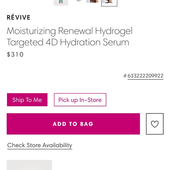 Brand new and sealed revive targeted 4D hydration serum - Picture 2 of 4